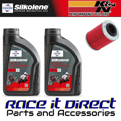 Öl & Filter für Can-Am 570 Outlander Max EFI STD, DPS, XT 2022 Silkolene K&N