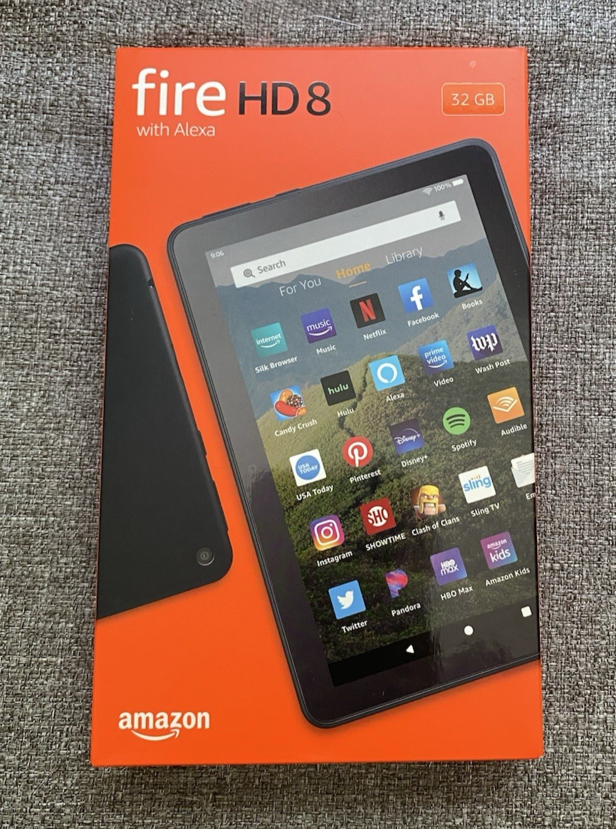 Amazon Fire HD 8 32GB 本体 美品✨️梱包済み　即日発送可能 Amazon Fire HD 8 (10th Generation) 32GB, Wi-Fi, 8in - Black (with