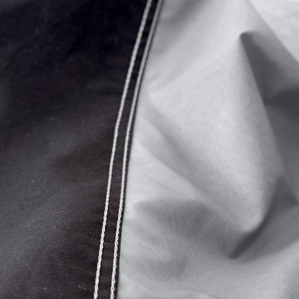 Cubierta impermeable para motocicleta Dowco Guardian 50003-07 WeatherAll: gris, grande Foto 4 de 4