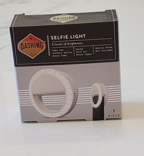 Dashing Selfie Ring Light 3 Brightness Levels Clip-On Phone For Teens  Adults