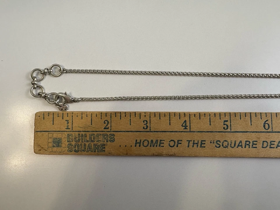 Lucky Brand Coordinador Collar Pulsera Pendiente Perla Negro Blanco Tono Plata Foto 2 de 4