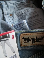 Levi's 557 Eve SQUARE CUT Jeans Hose W 30 /L 32, NEU ! Distressed Vintage KULT !