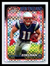 💥 2024 Topps Chrome Football - Julian Edelman #134 X-Fractor Refractor