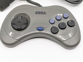 SEGA Saturn HST-3210 Gray Console Complete Set Tested Japan NTSC-J