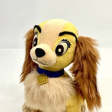 Disney Lady and the Tramp Plush Dog 10  Tags Vintage Applause