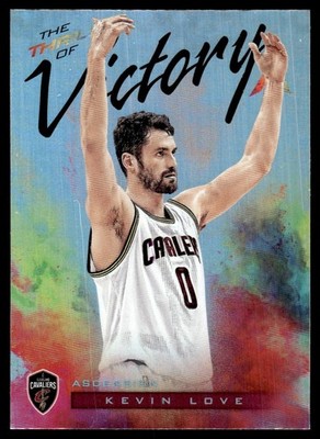 2017-18 Panini Ascension Thrill of Victory Kevin Love Cleveland Cavaliers #TOV8