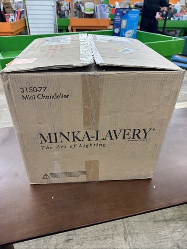 Minka Lavery 3150-77 Mini Chandeliers 3-Light Chandelier in Chrome - Picture 3 of 7