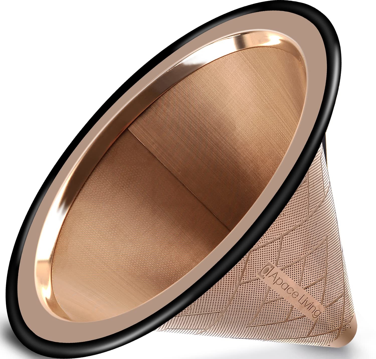 Compatible with Hario V60 Chemex Pour Over Coffee Filter - Wide Metal Base