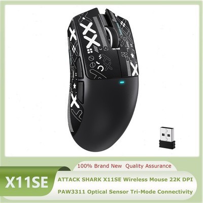 ATTACK SHARK X11SE Wireless Gaming Mouse 59g Lightweight PAW3311 Sensor 22000DPI