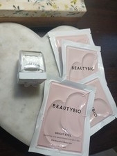 BeautyBio GloPRO FACE Microtip Attachment Head White  4 Bright Eyes Gels