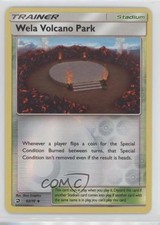 Wela Volcano Park Reverse Foil Pokémon Sun & Moon Dragon Majesty #63