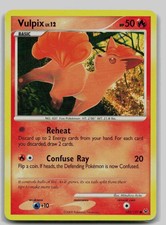 Pokemon TCG Vulpix Platinum 102/127 LP on eBay