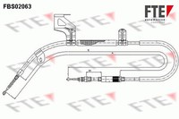 FTE Seilzug, Feststellbremse Hinten, Links FüR VW