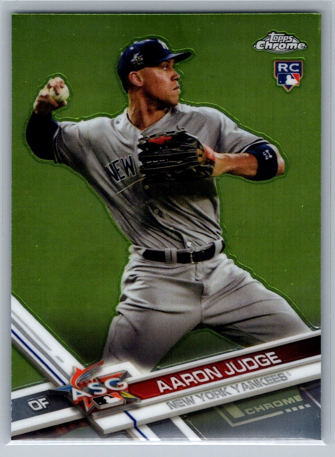ゲームセンター・ゲームカード 2017 Topps Chrome Aaron Judge RC PSA