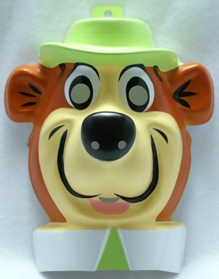 Vintage Hanna Barbera Yogi Bear Halloween Mask Boo Boo Collectible Costume