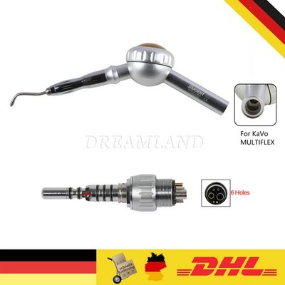 Dental Hygiene Air Prophy Polisher Handstück / 6Hole Kopplung fit KV MULTIflex
