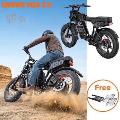 ENGWE M20 3.0 Electric Dirt Bike 3300W Output 120Nm Torque Moped-Style E-Bike