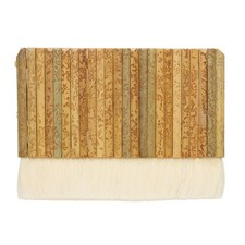 Sheep Hair Hake Paint Brush, Painting Brushes, (White, 5.5x6.3 Inches)