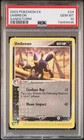 2003 POKEMON EX UMBREON SANDSTORM PSA 10 POP 76