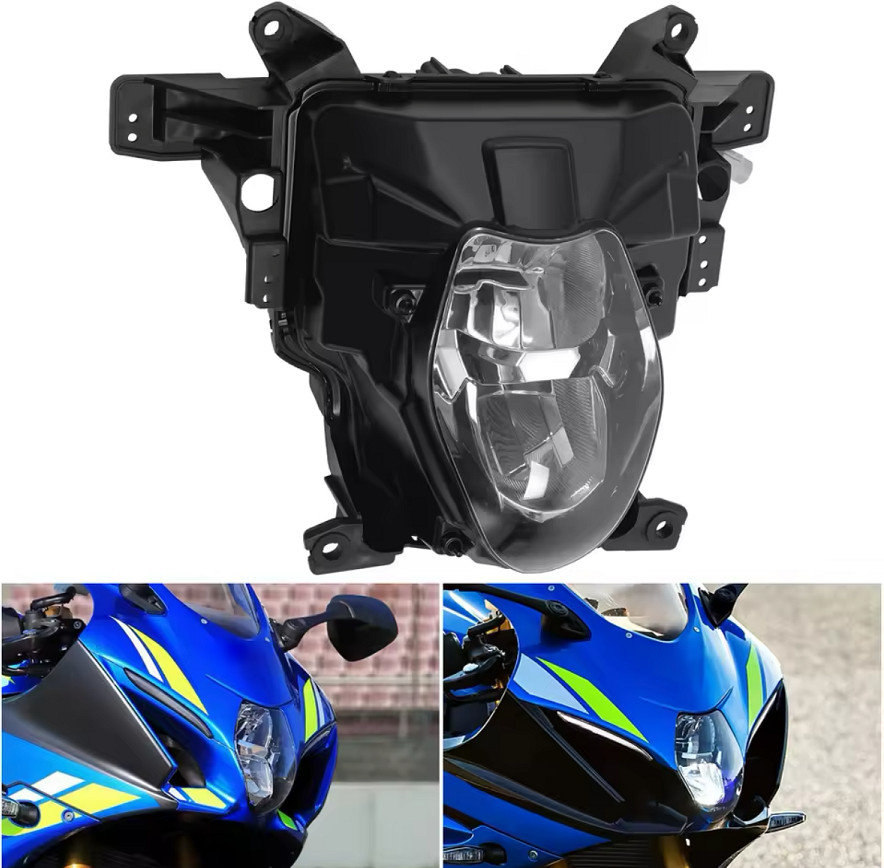 Optique phare GSXR 1000 neuf pour remplacer un projecteur avant fissuré ou jauni