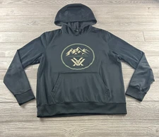 Vortex Optics Performance Hoodie Black Men's Size Large Long Sleeve