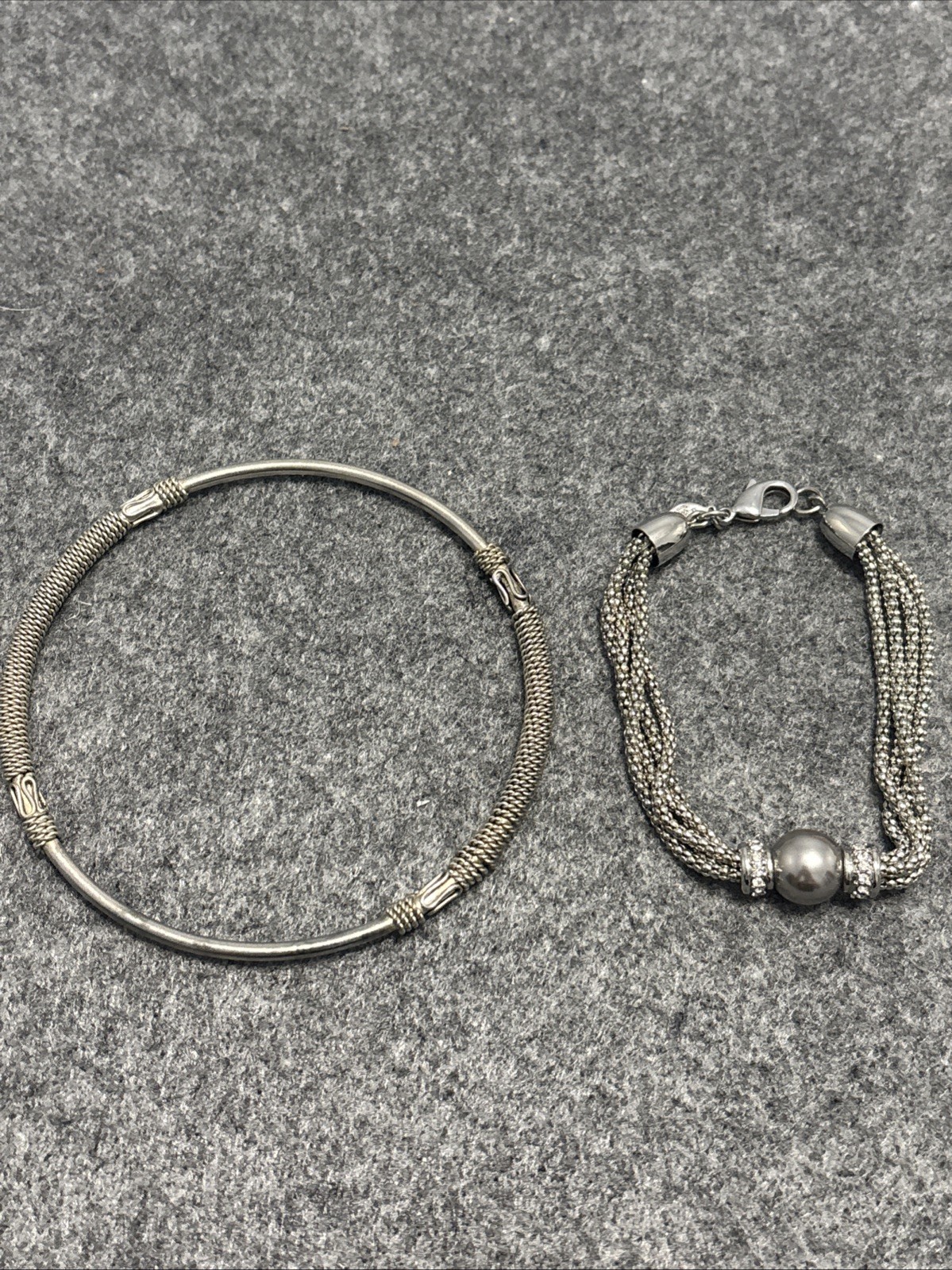 silver vintage bracelet