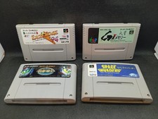 Lot de 4 jeux Super Famicom (JP) / Games x 4 SFC SNES Super Nintendo (lot #56)