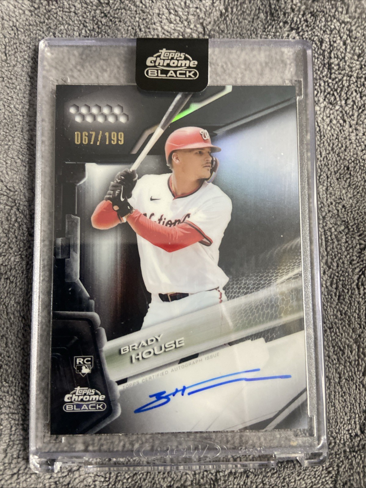 2026 Topps Chrome Black BRADY HOUSE Rookie Refractor Autograph Auto /199
