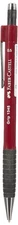 Faber-Castell Grip 1345 0.5mm Mechanical Pencil - Red 1 count (Pack of 1) Red Si