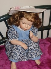 @@@ SAMMLERPUPPE PORZELLAN JENNIFER*ANNABELL COLLECTION*Nr. 033*TOP* @@@