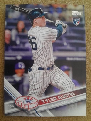 2017 Topps Tyler Austin #43 Limited Edition (RC) + 11 Karten