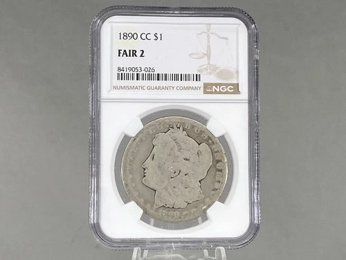 1890-CC Morgan Dollar NGC FAIR 2 8419053-026