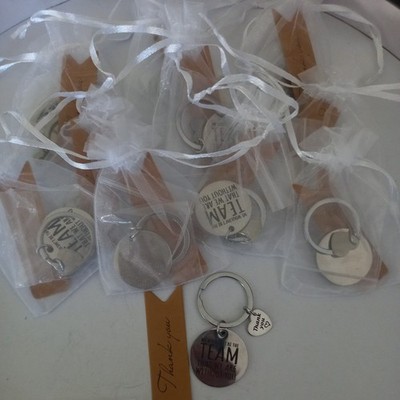 11 Team Schlüsselanhänger Geschenk für Mitarbeiter, Team Abschied Geschenk, Freunde Andenken 