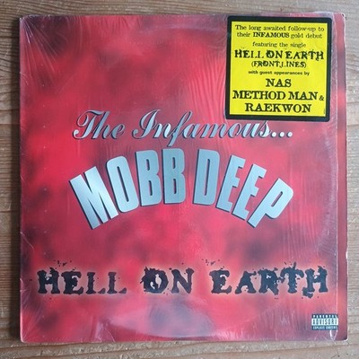 Mobb Deep    Hell On Earth 2xLP US-1996 1st PRESS VG/VG(+)