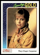 Mary-Chapin Carpenter 1992 Sterling Country Gold #20 Music Trading Card CMA