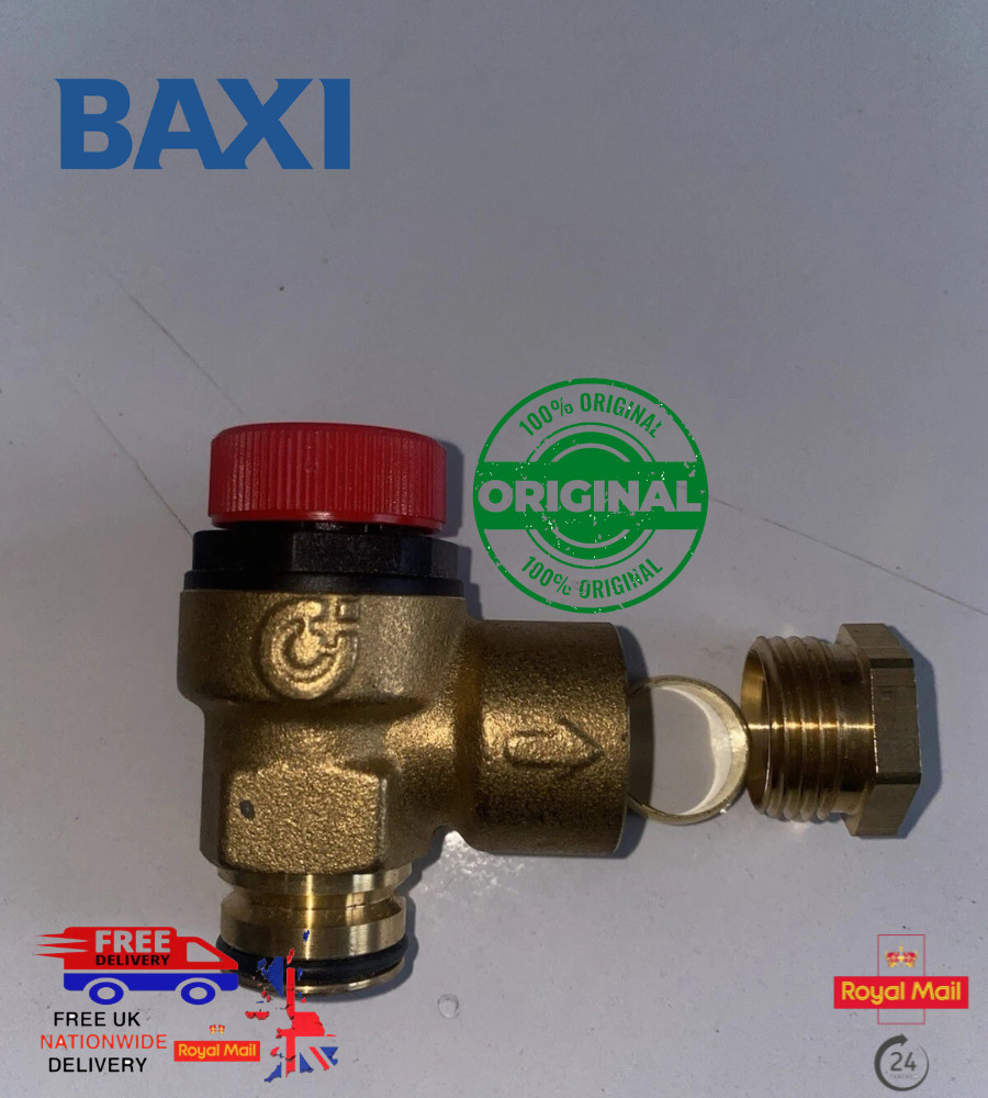 Baxi 248056 Pressure Relief Safety Valve
