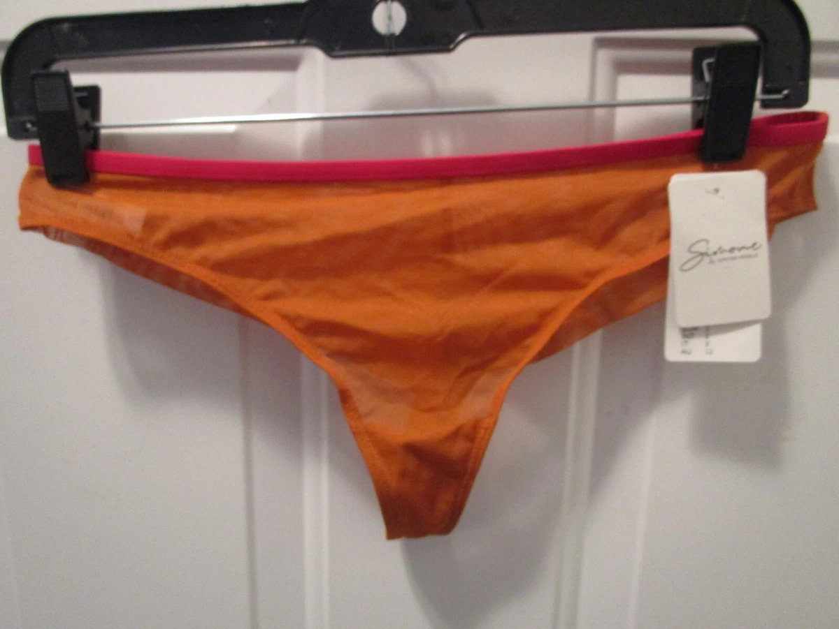 String Simone Perele Saga 15C700 Bicolore Noir/beige - Taille 4 (FR42/44) - Neuf Avec étiquettes
