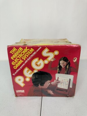 Vintage 1978 Parker Brothers P.E.G.S PEGS Electronic Game System - NEW Old Stock