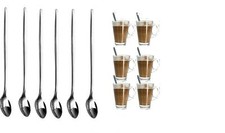 6 Stainless Steel Table Dinner Spoons Set Kitchen Cutlery Utensils Tableware Set