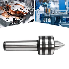 MT5 Live Center Precision Lathe Tool, 6300N Load, 60HRC Durability