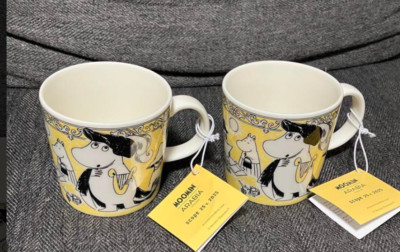 ARABIA Mumin Opera Becher 0,3L/10,14oz 2er Set Zielfernrohr 25th Anniversary ...
