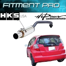 HKS 32003-BH006 Hi-Power Axle Back Exhaust System For 2009-14 Honda Fit 1.5L GE8