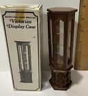 Vintage Doll House Furniture 7” Victorian Display Case Rare And Finely Detailed