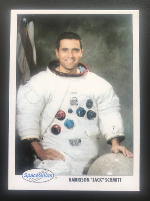1991 Harrison ''Jack'' Schmitt Space Ventures Space Shots 118; 0118; Apollo 17