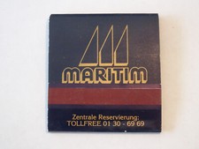 Zeszyt zapałek "MARITIM Hotels"