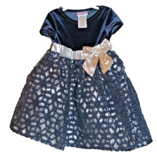 Blueberi Boulevard navy blue Holiday dress NWT 2T MSRP 52