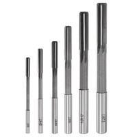 6St Chuck Reibahle Satz Gerade FlöTe Schnellstahl H7 4Mm 5Mm 6Mm 8Mm 10Mm 12Mm