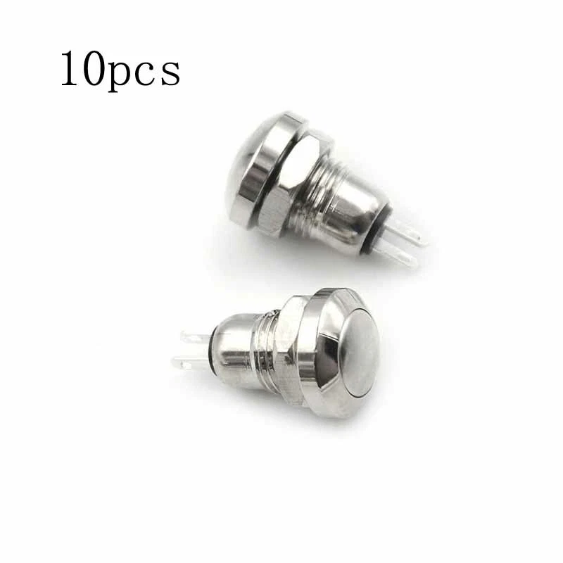 Interruttori A Pulsante Impermeabili In Metallo Da 12 Mm Con