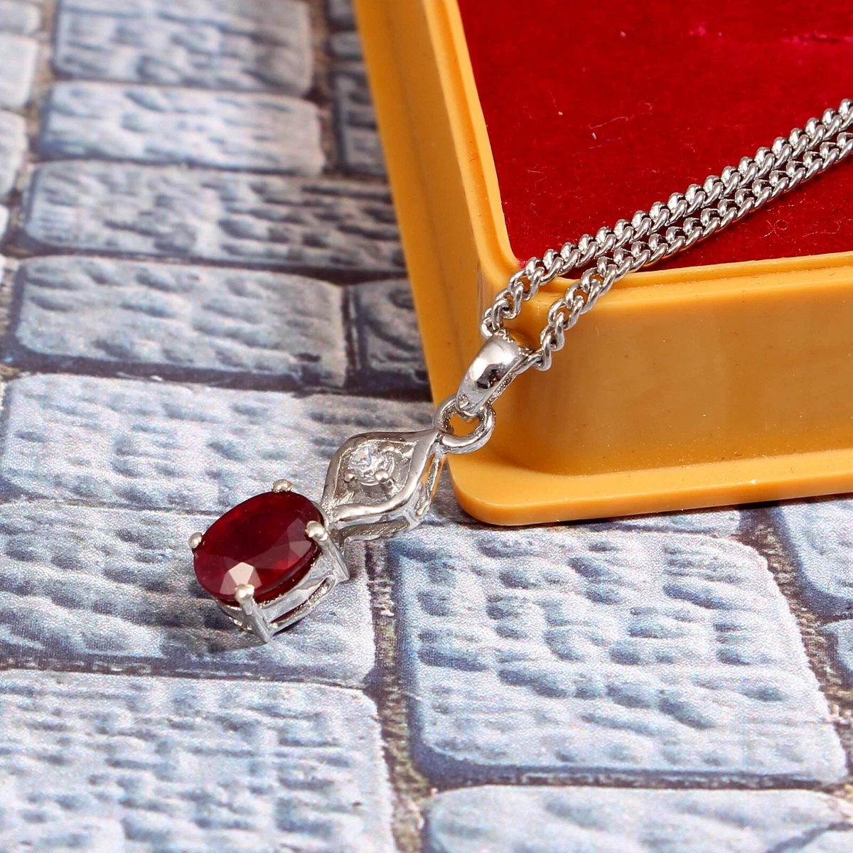 Red cheap ruby charm