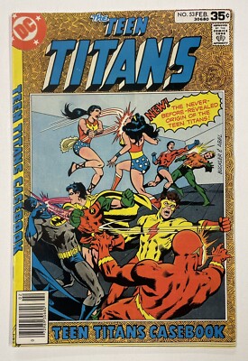TEEN TITANS; VOL 1 #53. FEB 1978. DC. FN/VF. JUSTICE LEAGUE! 1ST APP ANTITHESIS!